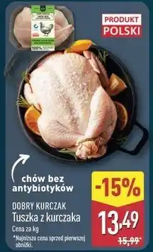 ALDI Tuszka z kurczaka bez podrobów Mięsne Specjały Dobry Kurczak oferta