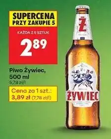 Biedronka Piwo Żywiec Jasne Pełne oferta