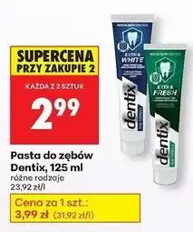 Biedronka Pasta do zębów mouthwash fresh Dentix oferta