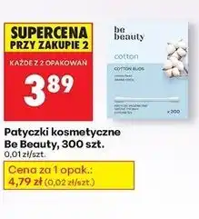 Biedronka Patyczki higieniczne Be Beauty oferta