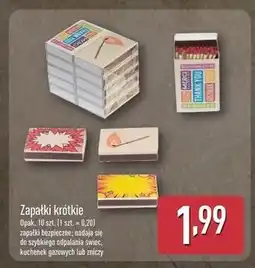ALDI Zapałki oferta