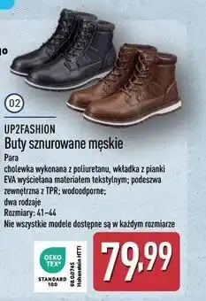 ALDI Buty męskie 41-44 Up2Fashion oferta