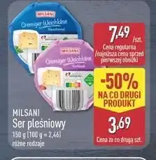 ALDI Ser pleśniowy z czosnkiem Milsani oferta