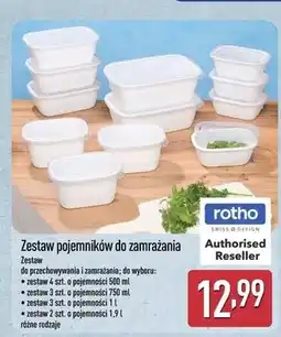ALDI Zestaw pojemników 1.9 l Rotho oferta