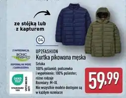 ALDI Kurtka męska pikowana m-xl Up2Fashion oferta