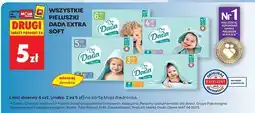 Biedronka Pieluszki dla dzieci midi 3 Dada Extra Soft oferta