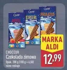 ALDI Czekolada z ciastkami korzennymi Choceur oferta