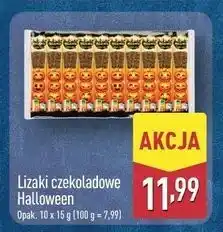 ALDI Lizaki czekoladowe halloween oferta