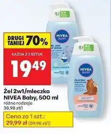 Biedronka Żel do mycia ciała Nivea Baby Micelarny oferta
