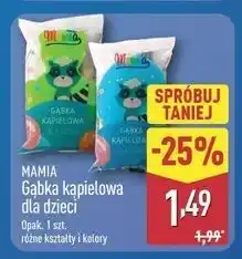 ALDI Gąbka kąpielowa dla dzieci Mamia oferta