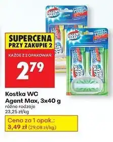 Biedronka Kostka + wkłady leśne Agent Max oferta