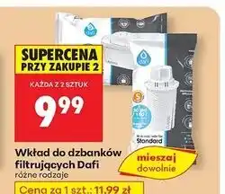 Biedronka Wkład filtrujący standard Dafi oferta