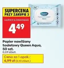 Biedronka Papier nawilżany care+ Queen oferta