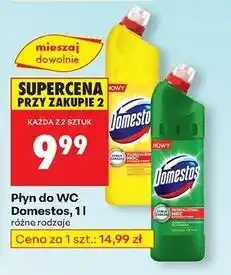 Biedronka Płyn do wc citrus fresh Domestos oferta