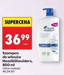 Biedronka Szampon do włosów classic clean Head&Shoulders oferta