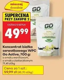 Biedronka Odżywka białkowa ciasteczkowa Go Active oferta