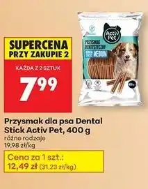 Biedronka Przysmak dentystyczny dla psa medium Activ Pet oferta
