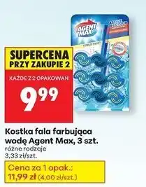 Biedronka Zawieszka do wc citrus twist Agent Max Active & Colour oferta