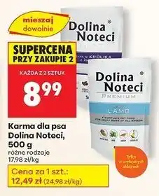 Biedronka Karma dla psa bogata w jagnięcinę Dolina Noteci oferta