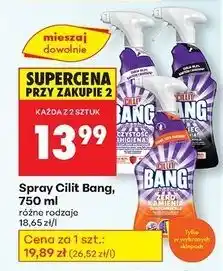 Biedronka Spray koniec z pleśnią Cillit Bang oferta