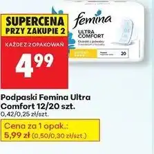 Biedronka Podpaski ultra comfort normal Femina oferta