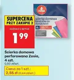 Biedronka Ściereczki domowe perforowane Zosia Samosia oferta