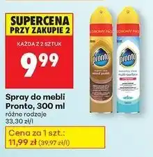 Biedronka Spray przeciw kurzowi classic Pronto Multi Surface oferta