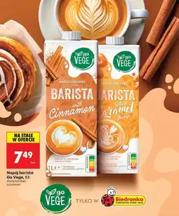 Biedronka Napój cynamon barista Govege oferta