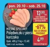 ALDI Polędwiczki z piersi kurczaka Mięsne Specjały Zawsze Świeże (Aldi) oferta
