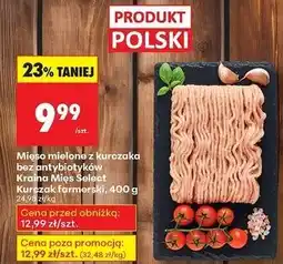 Biedronka Mięso mielone z kurczaka Kraina Mięs Select oferta
