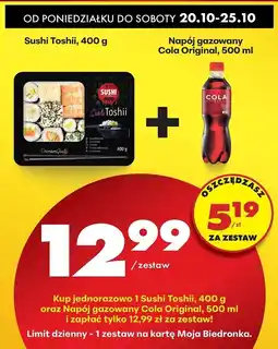 Biedronka Napój Cola Original oferta
