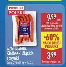 ALDI Kiełbaski śląskie z szynki Wędliniarnia Classic oferta