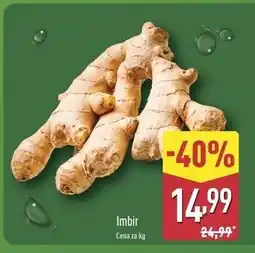 ALDI Imbir oferta