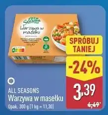 ALDI Warzywa w masełku All Seasons oferta