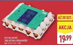 ALDI Jaja kury zielononózki Kotlina Natury oferta