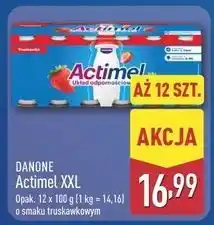 ALDI Jogurt truskawka Danone Actimel oferta