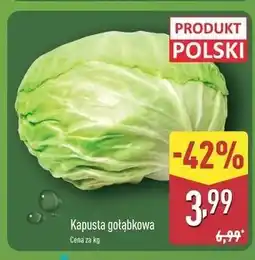 ALDI Kapusta gołąbkowa oferta