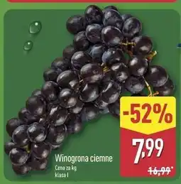 ALDI Winogrona ciemne oferta