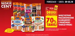 Biedronka Paczkowane kabanosy i parówki tarczyński oferta