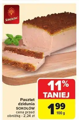 Carrefour Market Pasztet dzidunia Sokołów oferta