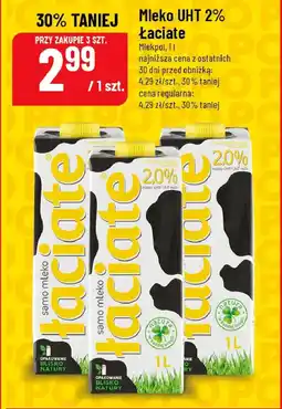 Polomarket Mleko UHT 2% Łaciate Mlekpol oferta