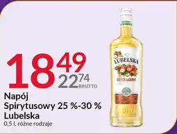 Eurocash Cash & Carry Napój Spirytusowy 25 %-30% Lubelska oferta