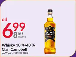 Eurocash Cash & Carry Whisky 30%/40% Clan Campbell oferta