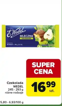 Carrefour Express Czekolada Wedel oferta
