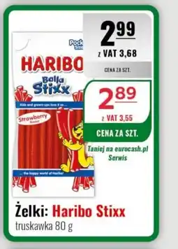Eurocash Żelki: Haribo Stixx oferta
