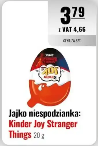 Jajko niespodzianka: Kinder Joy Stranger Things