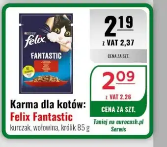 Eurocash Karma dla kotów: Felix Fantastic oferta