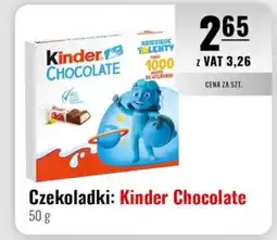Eurocash Czekoladki: Kinder Chocolate oferta