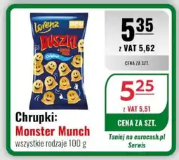 Eurocash Chrupki: Monster Munch oferta