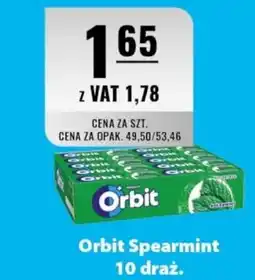 Eurocash Orbit Spearmint 10 draż. oferta
